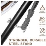 Newbulig Double Hammock with Stand