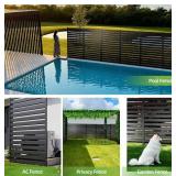 Carsitr Air Conditioner Fence/Trash Can Screen (1 Panel)