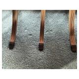 Vintage Dining Room Table with 4 Chairs - Smoke Free and it does show some wear and tear - see pictures
