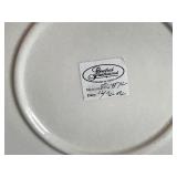 Certified International Large Decorative Plate with Flowers