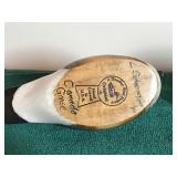 2 - Wood Hand Carved Goose Decoys Signed & Dated By Artist  - Sow Goose & Canadian Goose