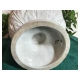 2 - Plant Holders / Vases with Imitation Flowers