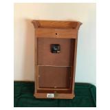 Terry Redlin Battery Operated Clock - Has Mallards Flying over Pond By Cabin