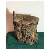 Cedar Stump Piece for Displaying Items