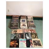 Large Lot of Vinyl Music Records - Country - Rock N Roll and More