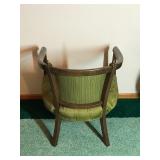 Vintage Upholstered Arm Chair  - smoke free