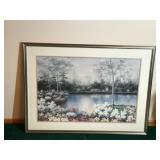 Framed Picture by Diane Romanello  - “White Birches”