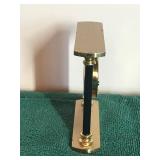 Howard Miller casey petite brass desk clock with alarm