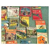 Lot of Children Books - Mostly Old Ones - Dr. Sues - Jimney Cricket - J. Fred Muggs - Davy Crockett - Might Mouse -,Howdy Doody and More