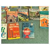 Lot of Children Books - Mostly Old Ones - Dr. Sues - Jimney Cricket - J. Fred Muggs - Davy Crockett - Might Mouse -,Howdy Doody and More