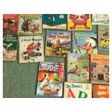 Lot of Children Books - Mostly Old Ones - Dr. Sues - Jimney Cricket - J. Fred Muggs - Davy Crockett - Might Mouse -,Howdy Doody and More