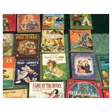 Lot of Children Books - Mostly Old Ones - Dr. Sues - Jimney Cricket - J. Fred Muggs - Davy Crockett - Might Mouse -,Howdy Doody and More