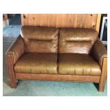 Brown Sofa (smoke free) - see description for more info
