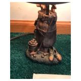 Small Golf Lamp with 2 Golf Books