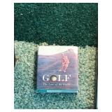 Small Golf Lamp with 2 Golf Books