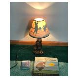 Small Golf Lamp with 2 Golf Books