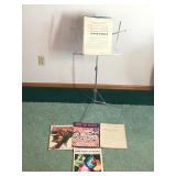 Hamilton Folding Music Stand with Music Books