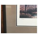 Framed, Signed and Numbered Print By Jerry Raedeke - “Wake Up Call” - 673/999