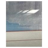 Large Wall Hanging Picture - Mirage of Trees  Reflecting off of Pond