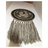 Very Large Weaved Dream Catcher with Pheasant and Grouse Feathers