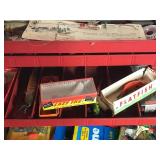 Tackle Box Full of Collectible Fishing Lures and More - Wooden Lures - Vintage Fishing Spoons - Wood Bobbers and More