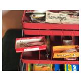 Tackle Box Full of Collectible Fishing Lures and More - Wooden Lures - Vintage Fishing Spoons - Wood Bobbers and More