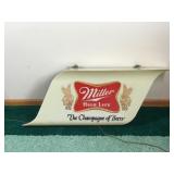 Vintage Miller High Life Lighted Beer Sign - “The Champagne of Beers”