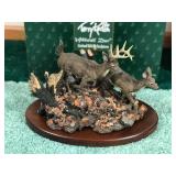 Terry Redlin Whitetail Deer Limited Edition Sculptures - see description for more info