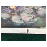 Framed Wall Hanging Picture - Claude Monet Water Lillies