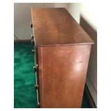 Vintage Solid Wood 3 Drawer Dresser - smoke free