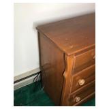Vintage Solid Wood 3 Drawer Dresser - smoke free