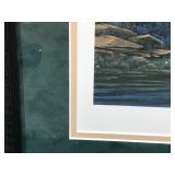Framed and Numbered Print by Terry Redlin - “Spring on the Greens - Oh…the joy of hunting for the lost Ball”