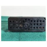 Vintage Birdie Put Cast Iron mechanical Bank Fully functional - Also has some change in it