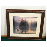 Beautiful Framed, Signed and Numbered Print by Greg Alexander - “Peaceful Encounter” - AP 65/99