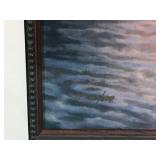 Beautiful Framed, Signed and Numbered Print by Greg Alexander - “Peaceful Encounter” - AP 65/99