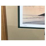 Framed, Signed and Numbered Print by Jerry Raedeke - “Loon Song” - 616/999