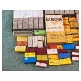 Large Lot of Vintage Slide Files for Projector with Slides and More