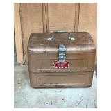 Vintage Little Brown Ice Chest