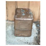 Vintage Little Brown Ice Chest
