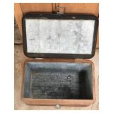 Vintage Little Brown Ice Chest