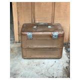 Vintage Little Brown Ice Chest