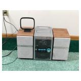 Panasonic Model No. SA-PM81SD Radio with CD Player - Radio and Tape Cassette