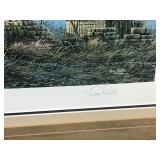Framed, Signed and Numbered Print by Terry Redlin - “Silent Sunset - Small Flock of Canadian Geese (Honkers) - 333/960