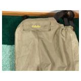 Cabelas Waders Size 10 and 2 Pair of Rubber Boots