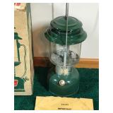 Vintage Coleman 220F Lantern with Original Box and More