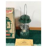 Vintage Coleman 220F Lantern with Original Box and More