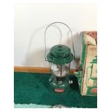 Vintage Coleman Lantern Model 220J with Accessories and Original Box