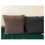 2 - Small Pillows - John Deere / Coca Cola / Fishing