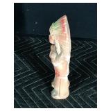 Vintage Chalk-ware Native American Chief