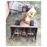 Vintage Snowblower - Powr-Kraft - 6hp - 4 cycle